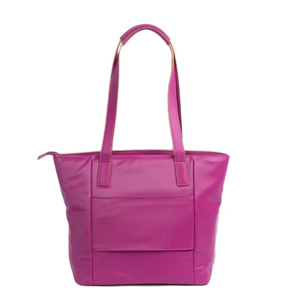 Paddock Satin Matte Luxe VL Tote, Orchid, NWT, Still has original packing - Picture 5 of 5